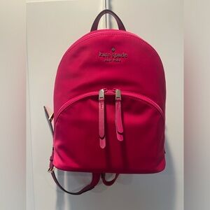 Kate Spade Pink Medium Karissa Nylon Backpack